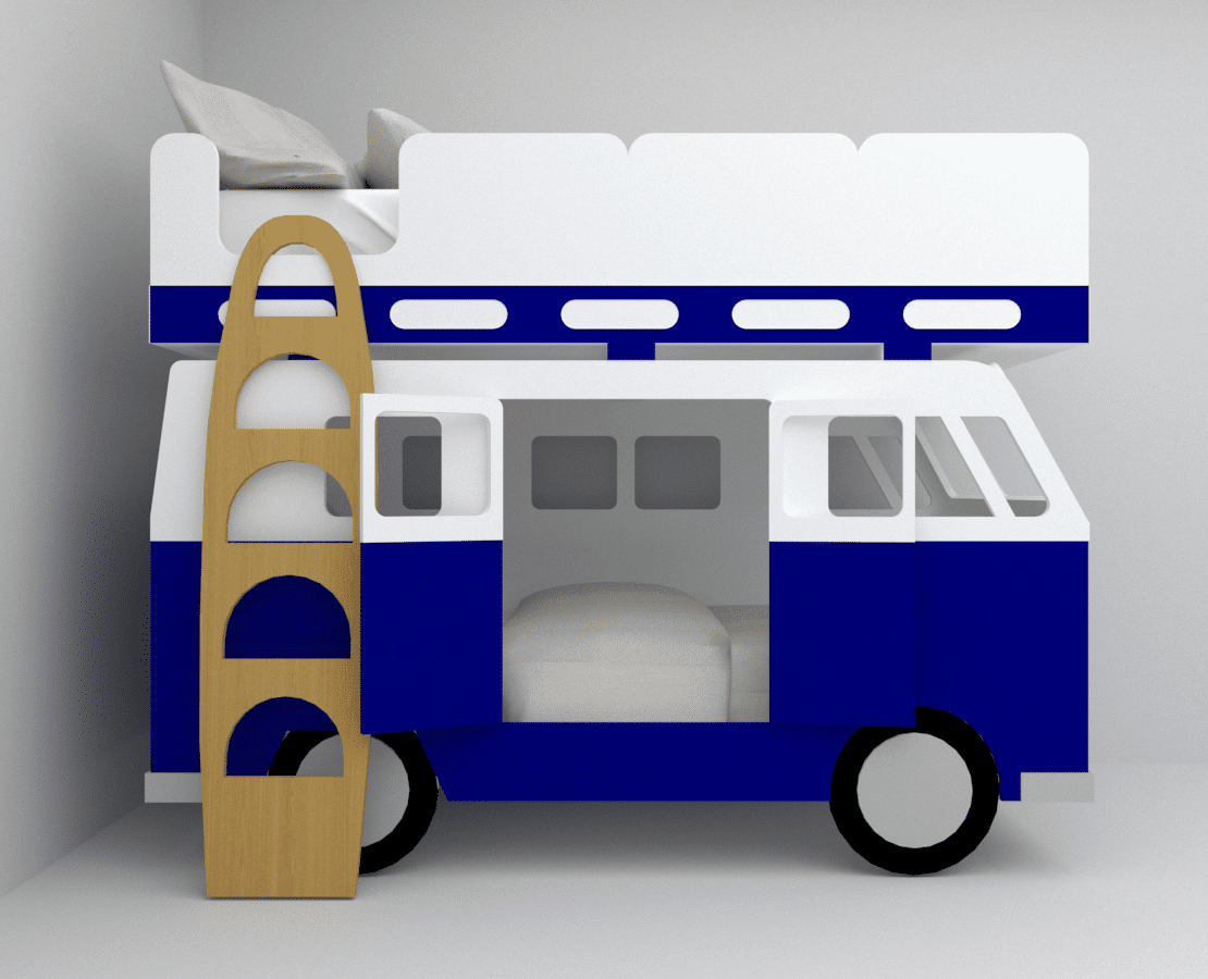 camarote litera estilo combi