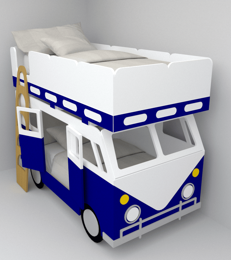 camarote litera estilo combi