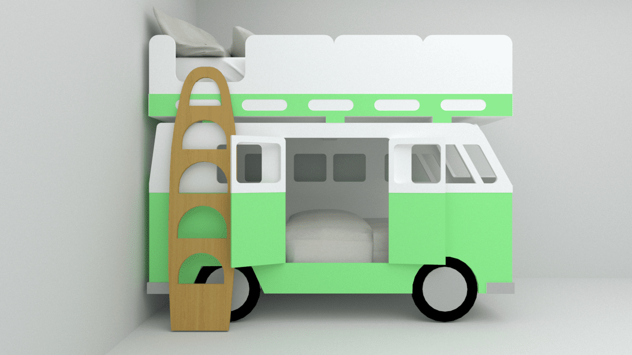 camarote litera estilo combi