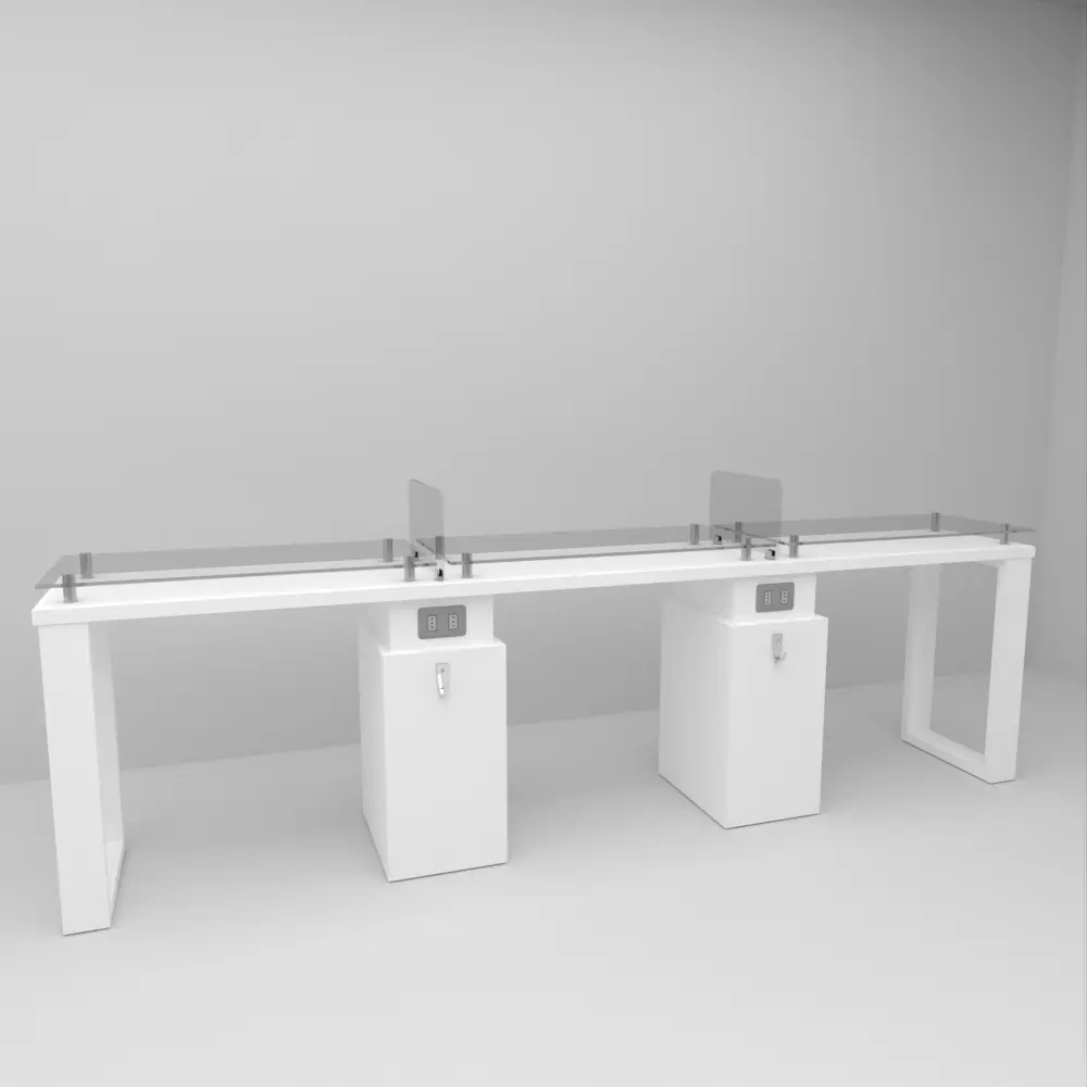 mesa manicura triple