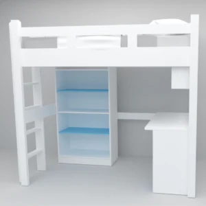 camarote con escritorio abajo