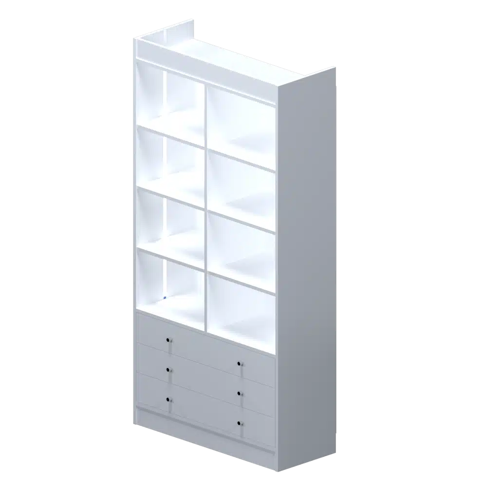 estantes para negocios