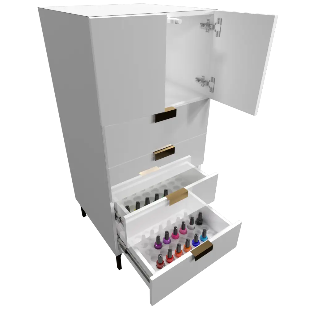 cajonera para esmaltes