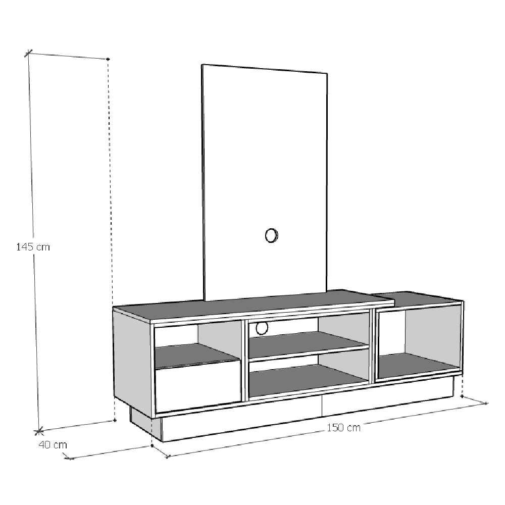 Rack Tv Moderno - Imagen 3