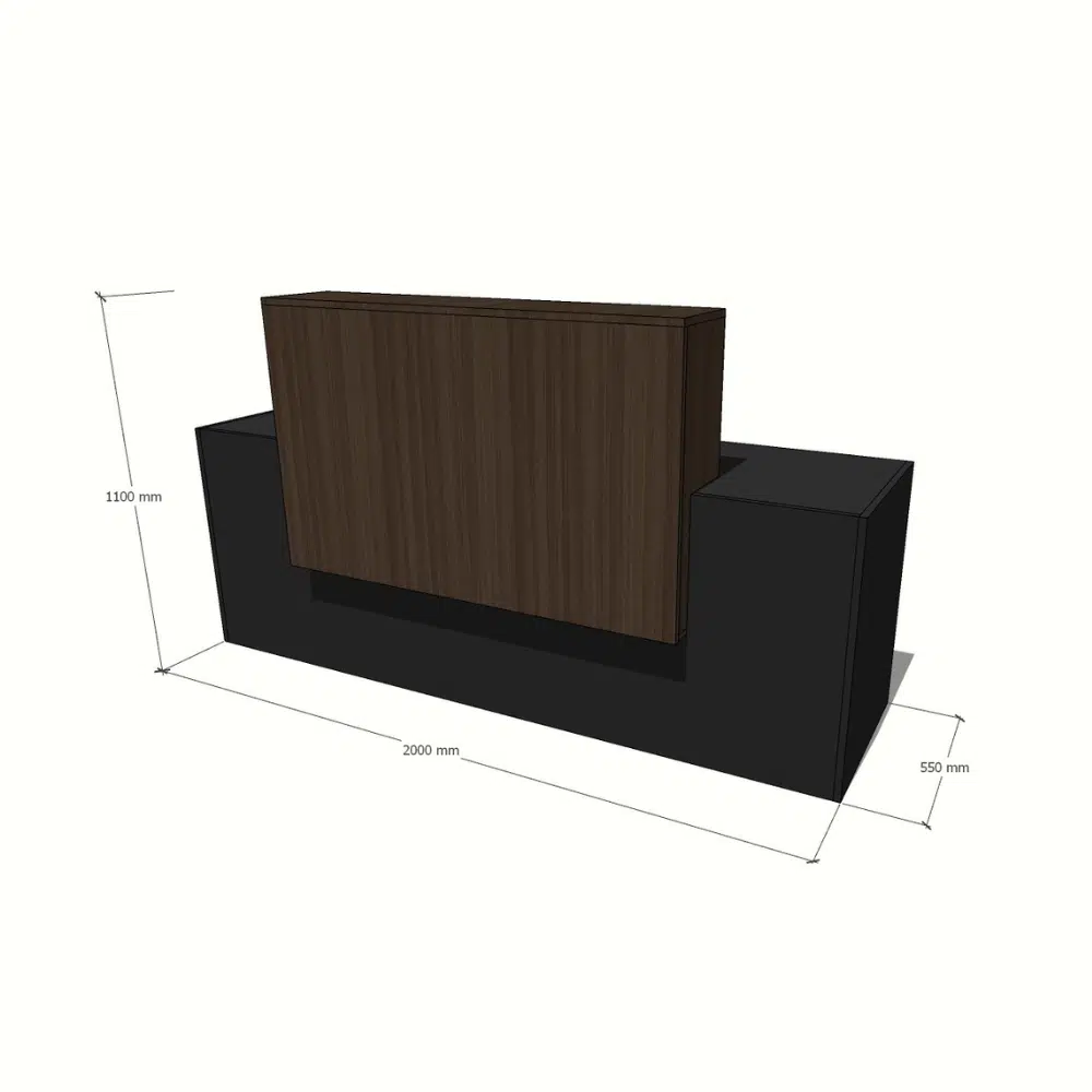 Recepcion con luz led - Imagen 3