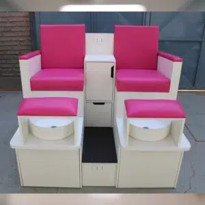 mueble pedicure doble