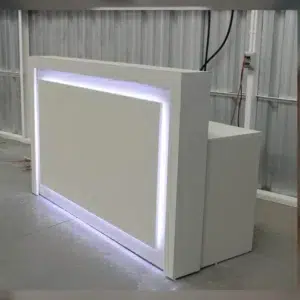 recepcion comercial con led