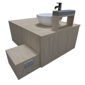 tarima para pedicure